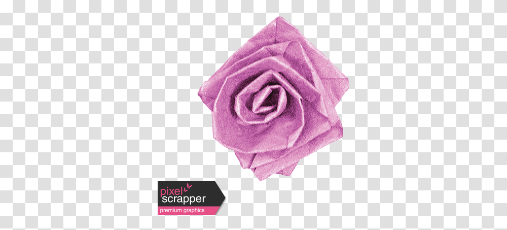 Garden Party Purple Rose Graphic By Janet Scott Pixel Garden Roses, Paper, Origami, Flower, Plant Transparent Png