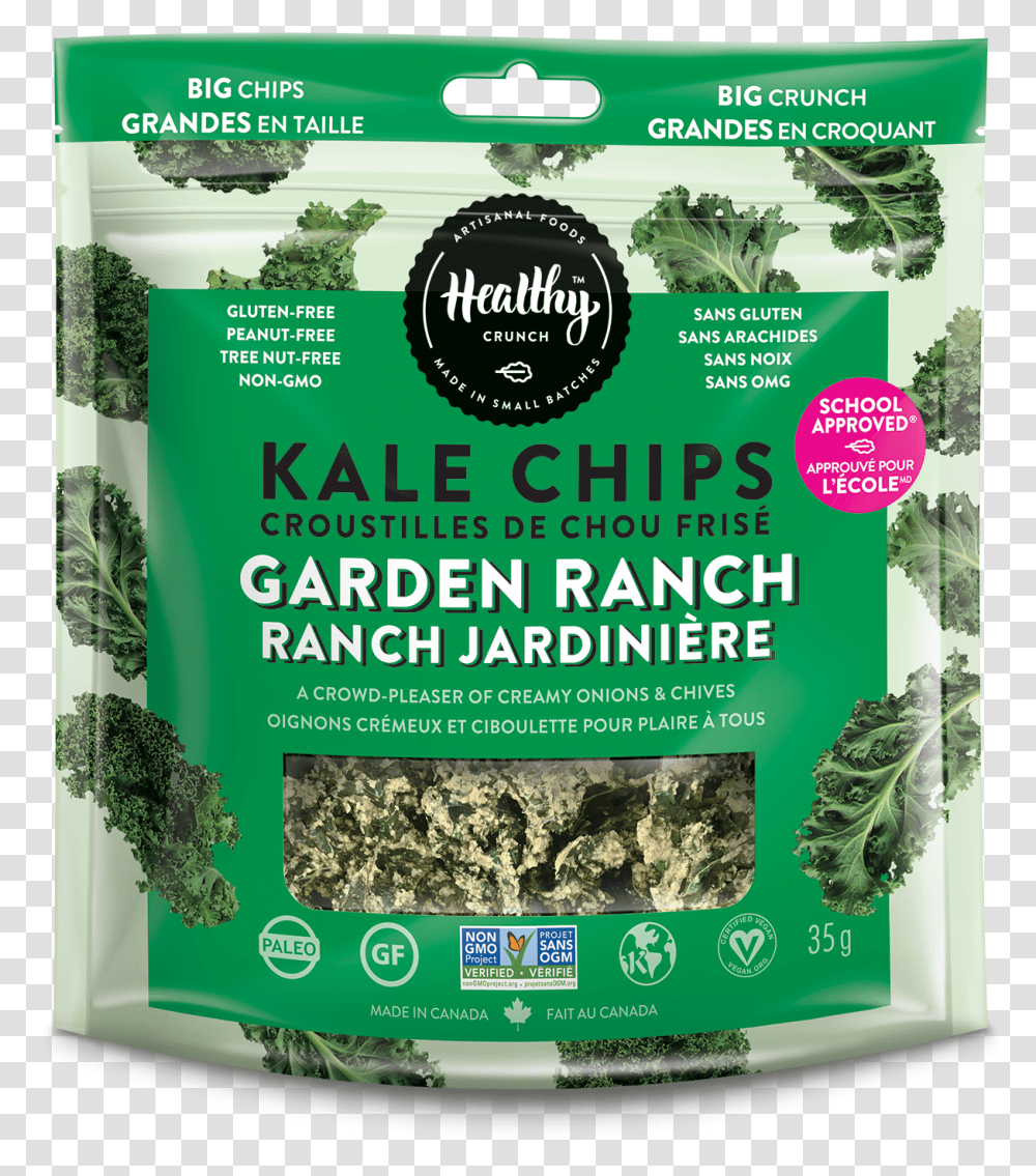 Garden Ranch Kale Chips Ranch Kale Chips, Plant, Vase, Jar, Pottery Transparent Png
