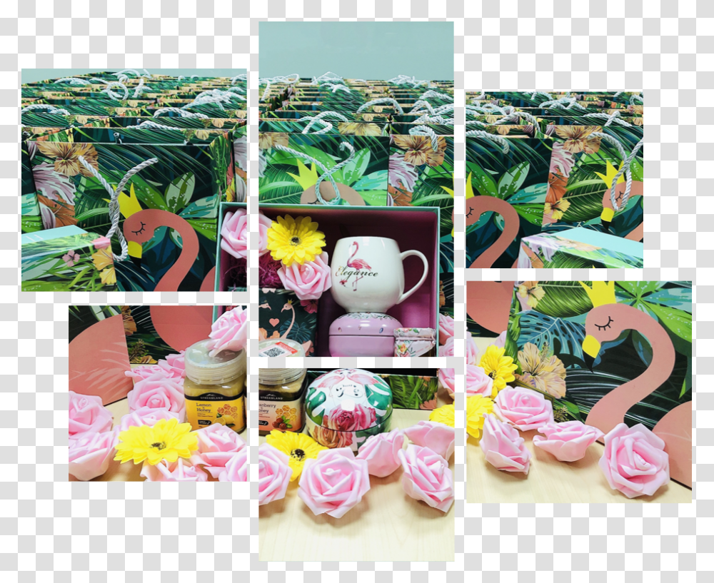 Garden Roses, Collage, Poster, Advertisement, Plant Transparent Png