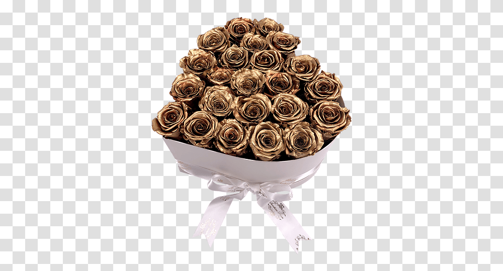 Garden Roses, Plant, Food, Icing, Cream Transparent Png