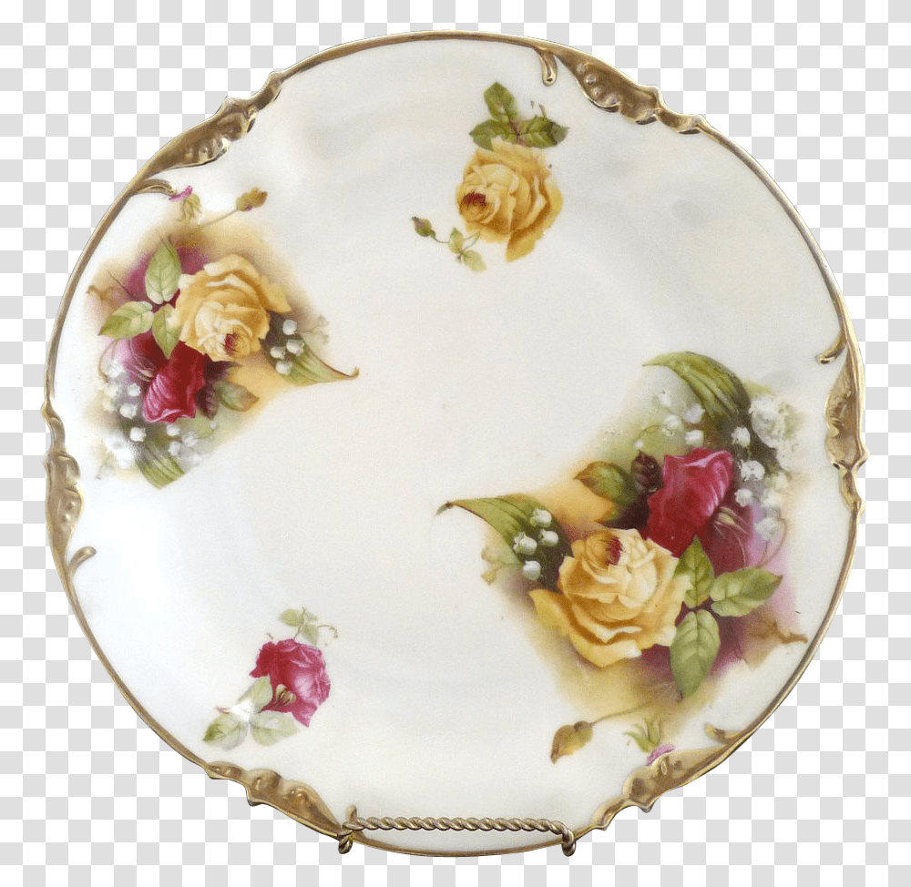 Garden Roses, Porcelain, Pottery, Dish Transparent Png