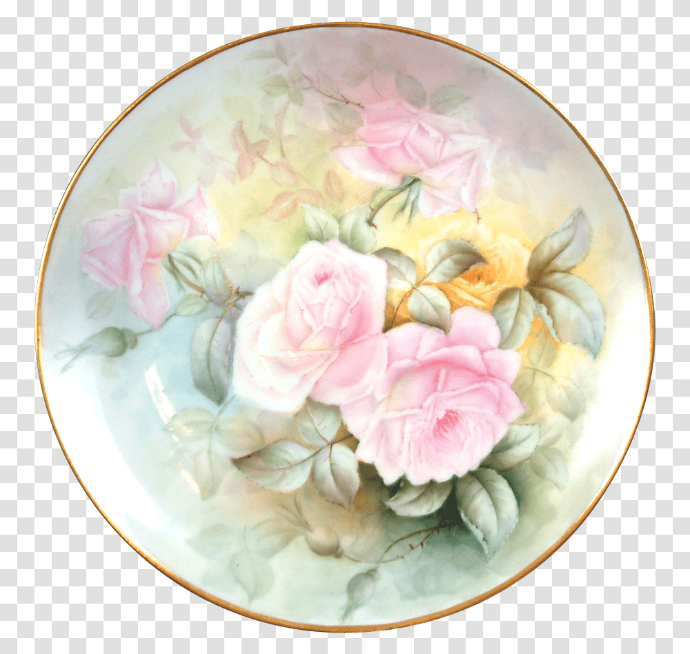 Garden Roses, Porcelain, Pottery, Vase Transparent Png