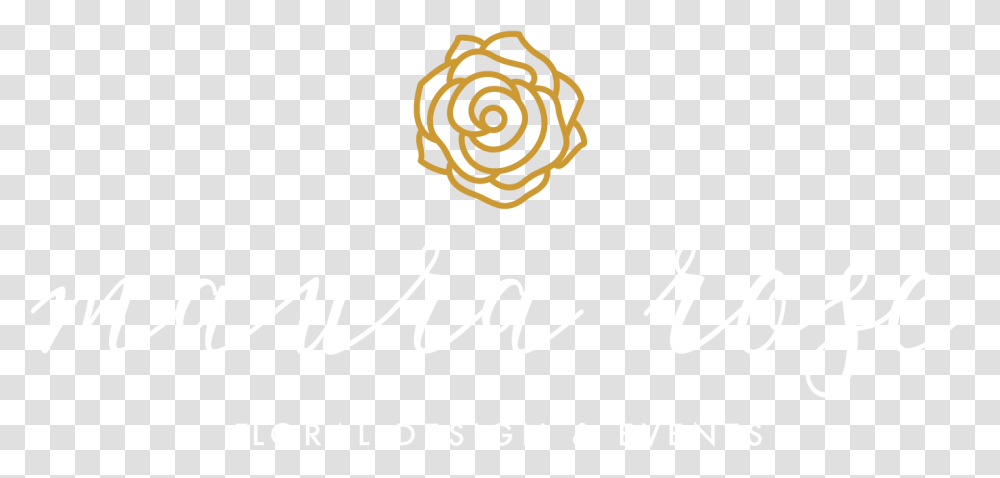 Garden Roses, Calligraphy, Handwriting, Coil Transparent Png