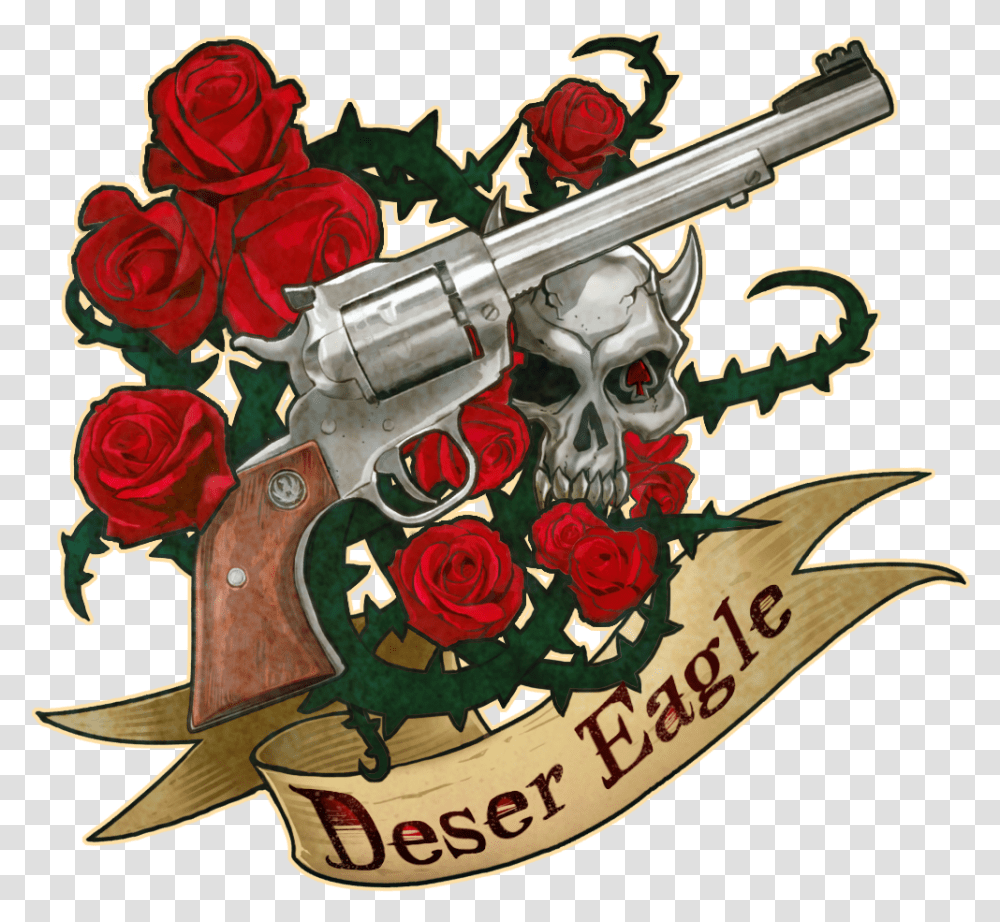 Garden Roses, Weapon, Weaponry, Gun, Plant Transparent Png