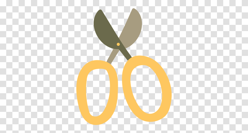Garden Shears Yellow Color & Svg Vector File Circle, Scissors, Blade, Weapon, Weaponry Transparent Png