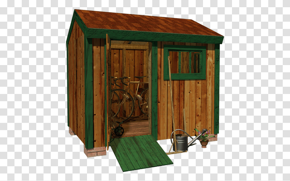 Garden Tool Shed Plans Mary Shed, Toolshed, Housing, Building, Bicycle Transparent Png