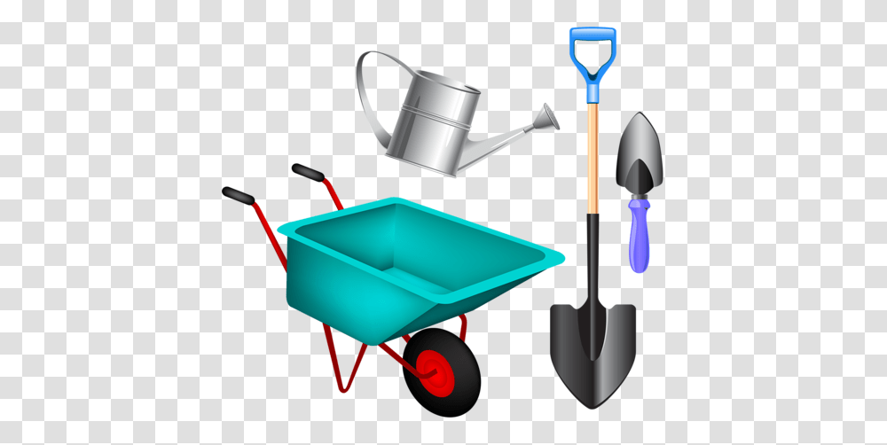 Garden Tools Garden, Vehicle, Transportation, Tin, Watering Can Transparent Png