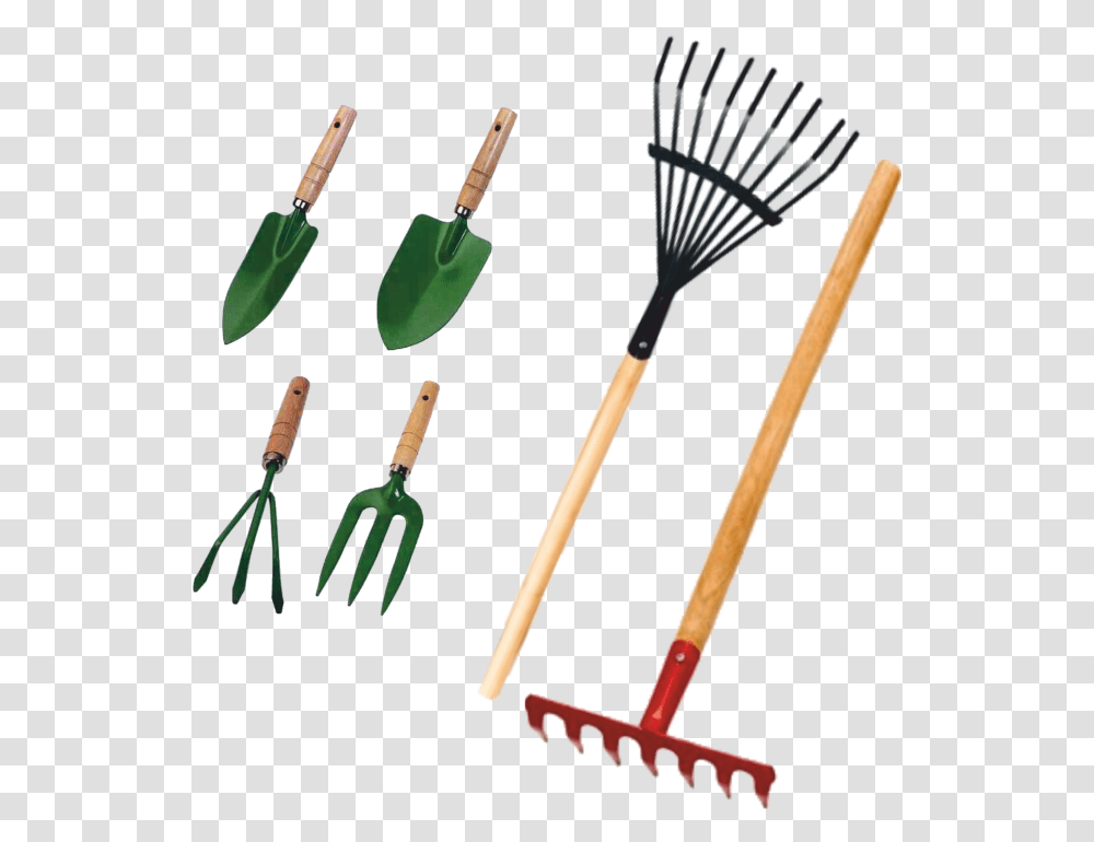 Garden Tools, Rake Transparent Png