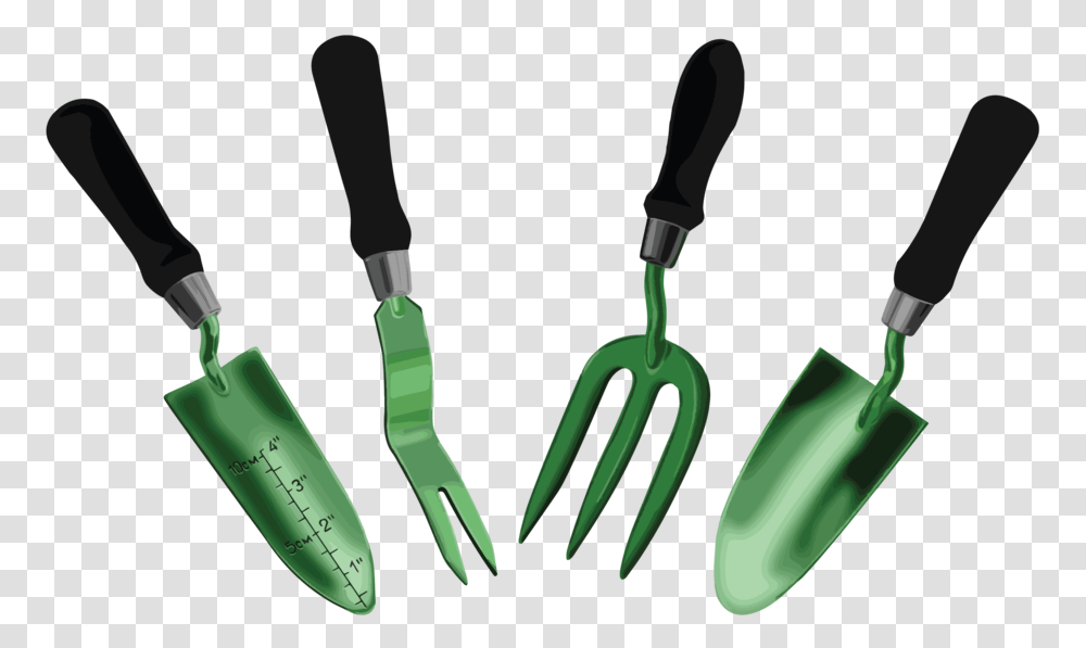 Garden Tools Trowel, Cutlery, Fork Transparent Png