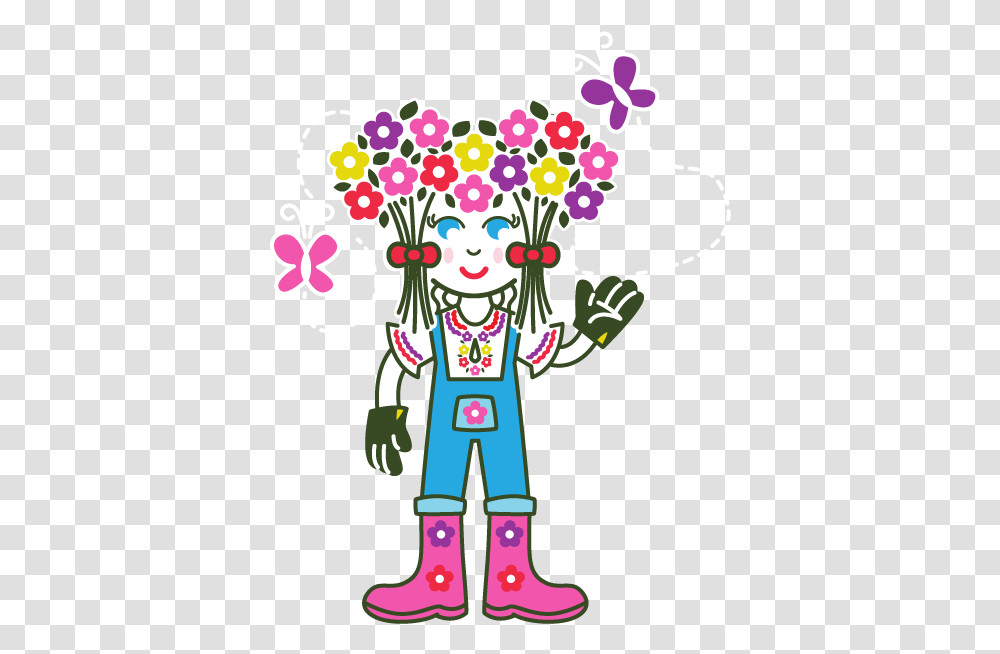 Garden - Organically Grown And Hand Picked Dried Flowers Cartoon, Graphics, Nutcracker, Robot Transparent Png