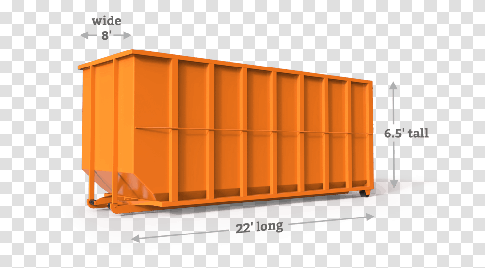 Gardena Dumpster Rental Crew Home Depot Orange Dumpster, Shipping Container, Transportation, Vehicle, Freight Car Transparent Png