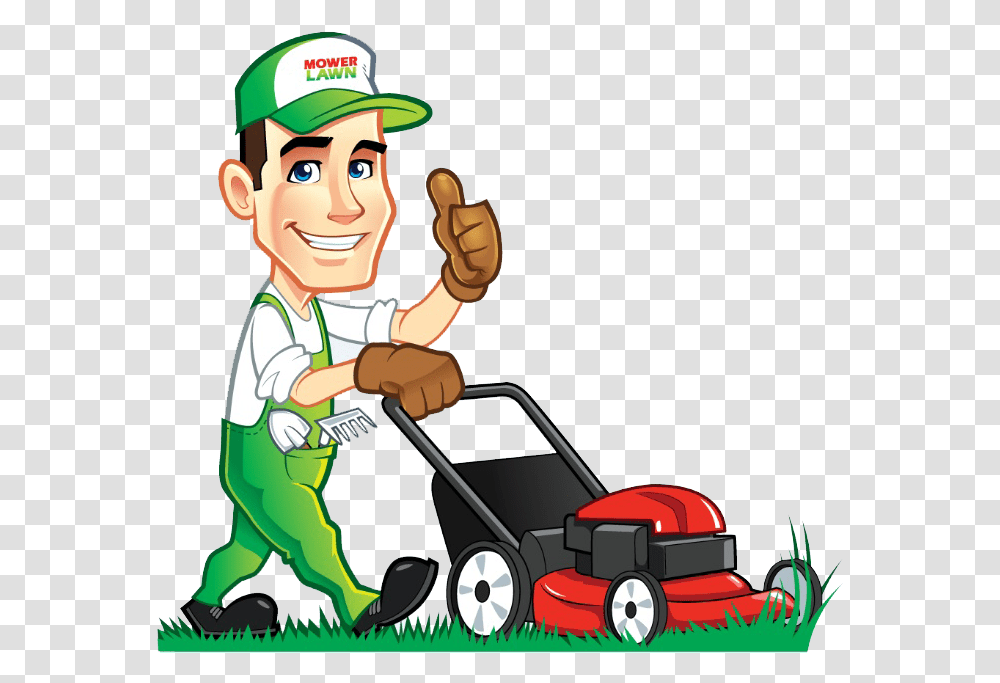 Gardener Clipart Garden Service Lawn Mower Clip Art, Tool, Person, Human, Hat Transparent Png