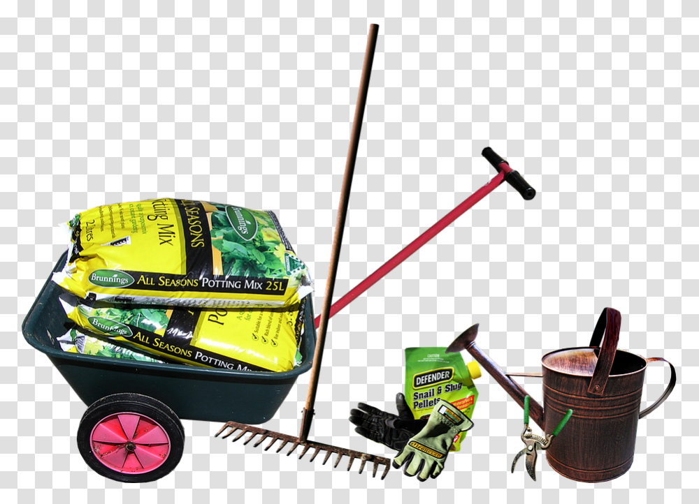 Gardening Tools Garden Tool, Tire, Vehicle, Transportation, Spoke Transparent Png