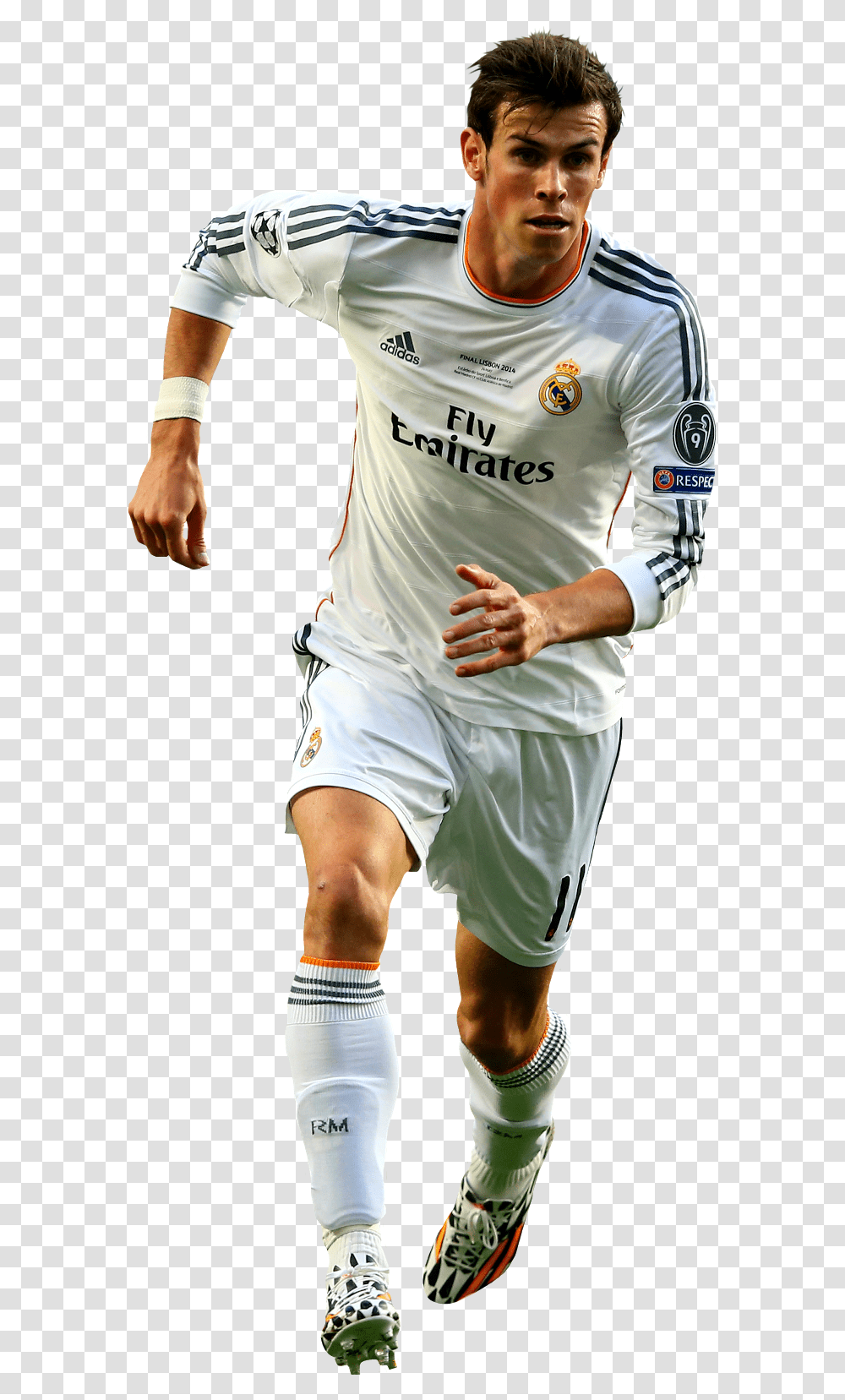 Gareth Bale Of Real Madrid In The 2014 Champions League Bale Real Madrid Love, Shorts, Sphere, Person Transparent Png