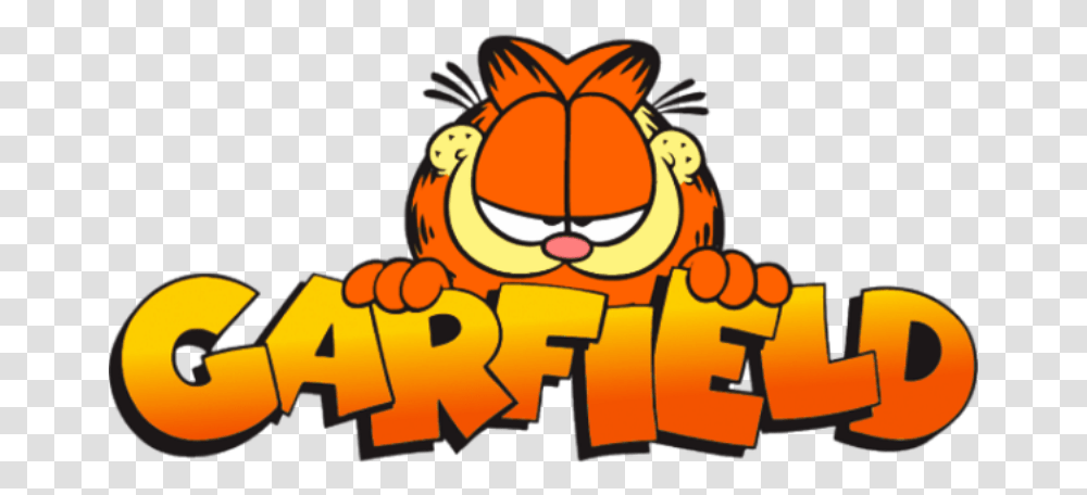 Garfield Background Image Garfield, Pac Man, Halloween Transparent Png