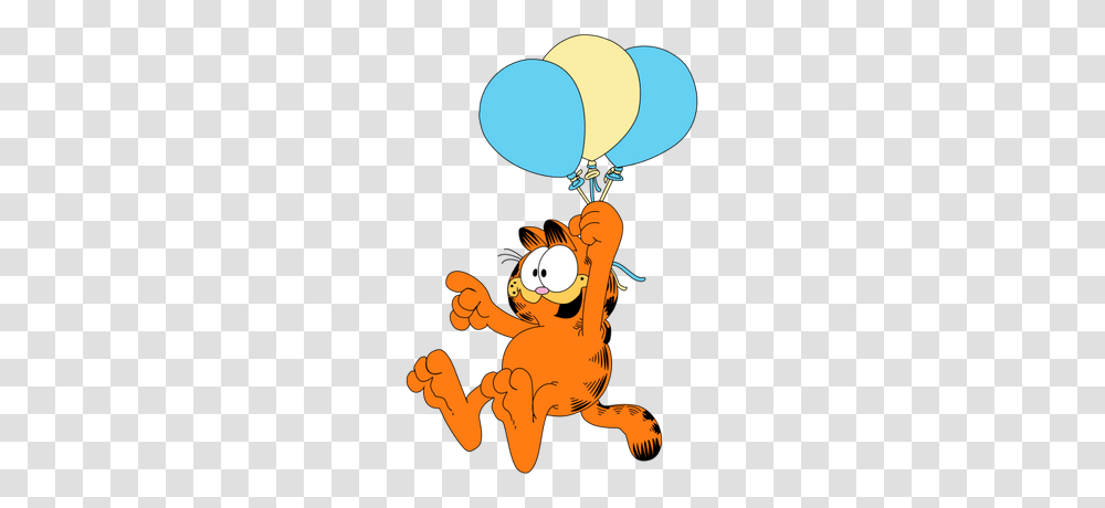 Garfield Balloons, Mammal, Animal Transparent Png