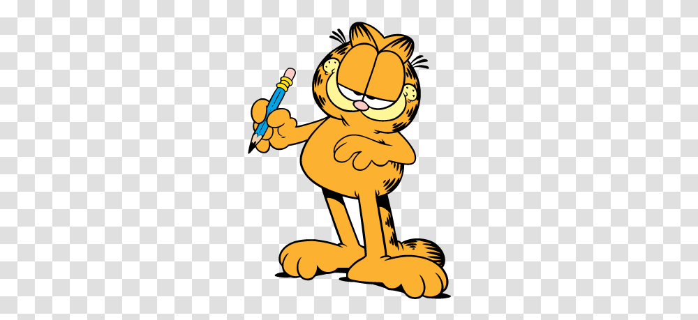 Garfield Began As A Comic Strip And Over The Years, Person, Human, Animal, Bird Transparent Png