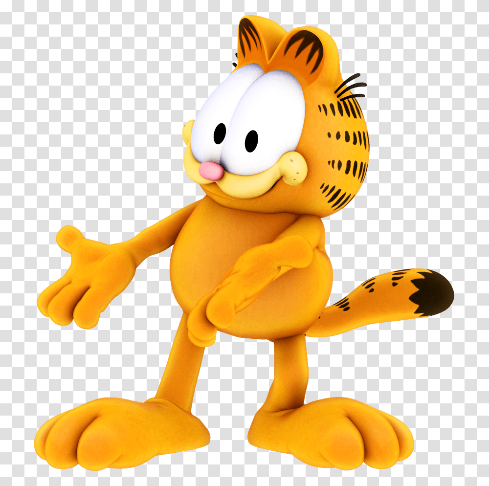 Garfield File History Donald Duck Death Battle, Toy, Animal, Plush, Gecko Transparent Png