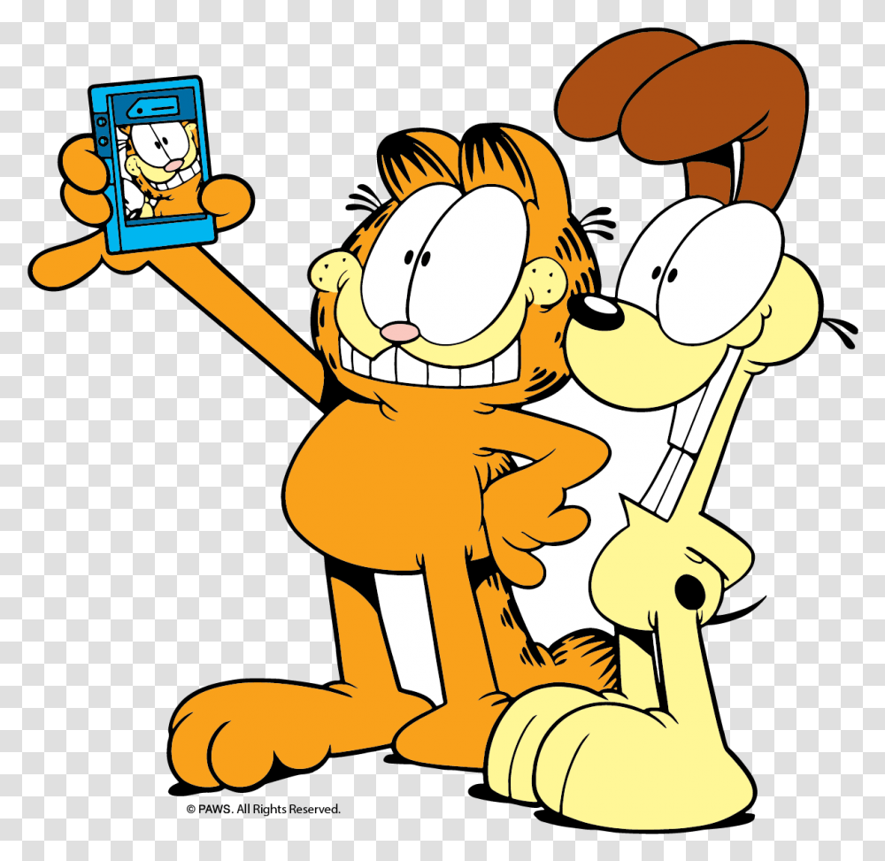 Garfield Garfield Selfie, Art, Video Gaming, Carpenter, Comics Transparent Png