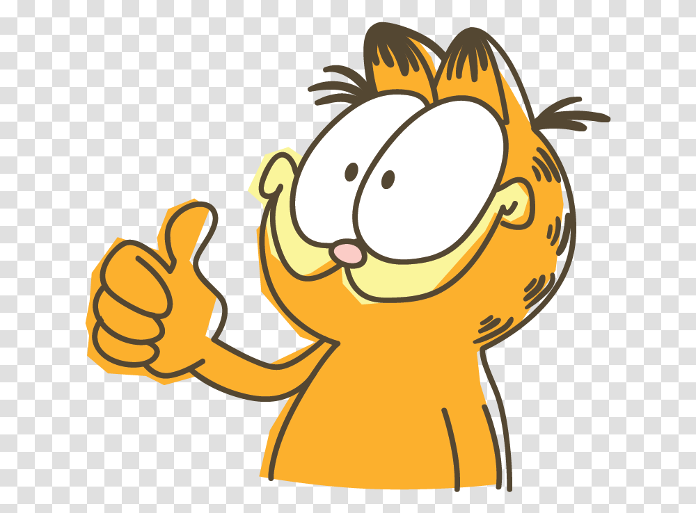 https://pngset.com/images/garfield-line-messaging-sticker-thumbs-up-sticker-outdoors-hand-plant-finger-transparent-png-799557.png