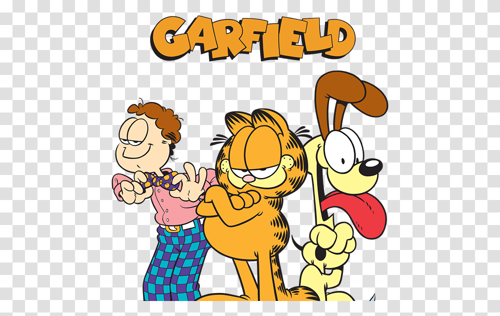 Garfield, Person, Crowd, Hand, Poster Transparent Png