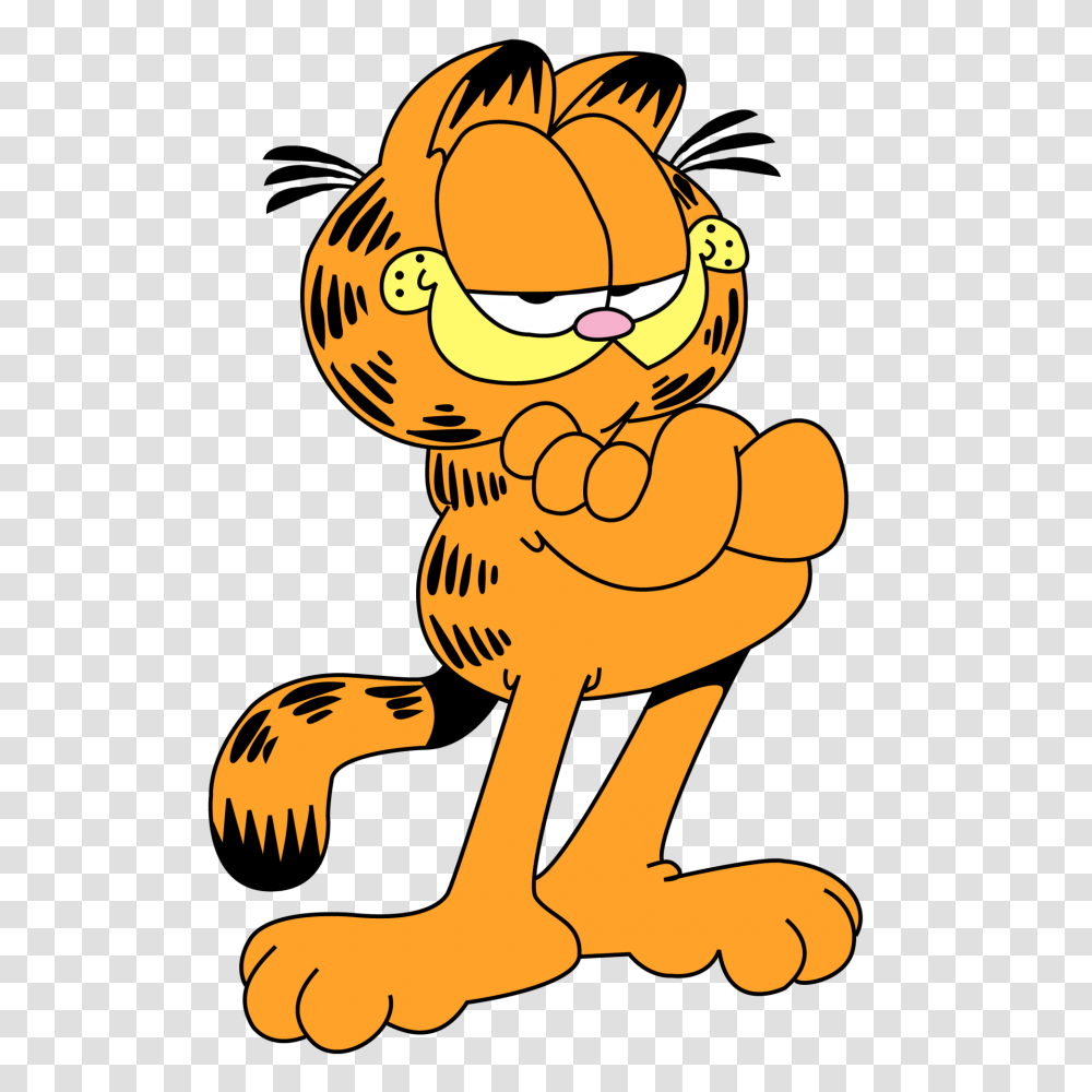 Garfield Proud, Hand, Fist Transparent Png