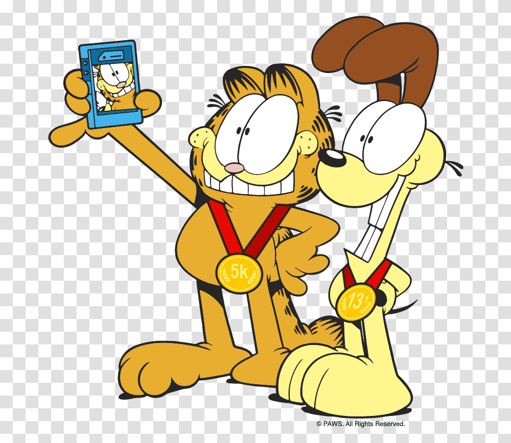 Garfield Selfie, Leisure Activities, Drawing, Hand Transparent Png