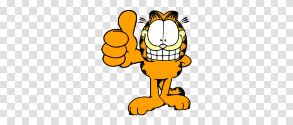 Garfield Thumb Up Transparente Garfield, Hand, Animal, Insect, Invertebrate Transparent Png