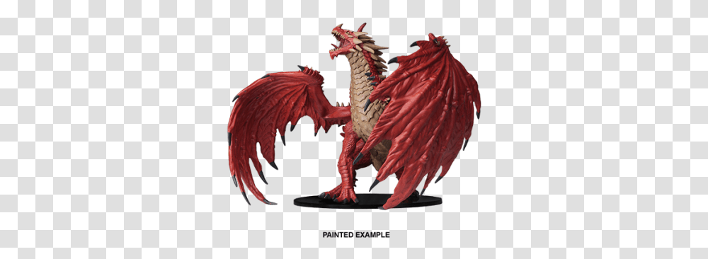 Gargantuan Red Dragon Deep Cuts Pathfinder Miniature Gargantuan Red Dragon Miniature, Bird, Animal Transparent Png