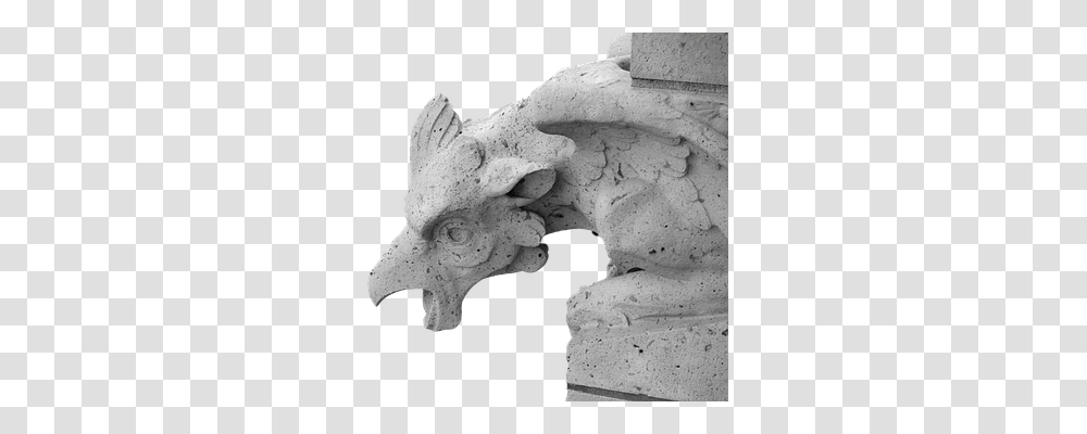 Gargoyle Religion, Statue, Sculpture Transparent Png