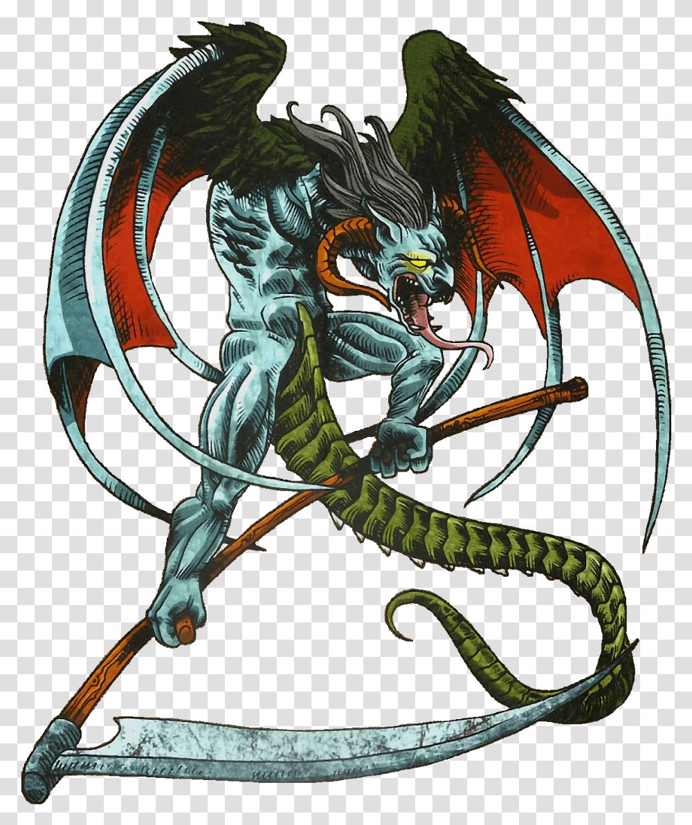 Gargoyle Fire Emblem Echoes Gargoyle, Dragon, Painting, Art, Statue Transparent Png