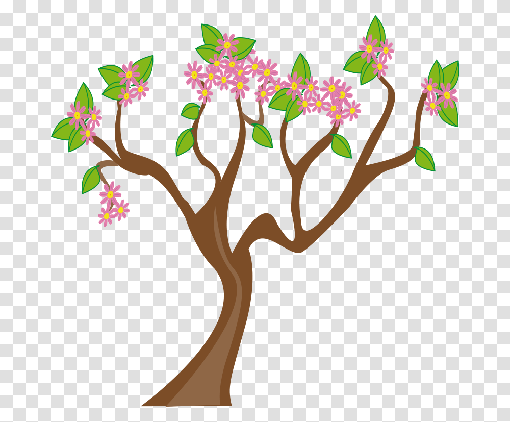 Garland Clipart Branch, Plant, Flower, Blossom Transparent Png