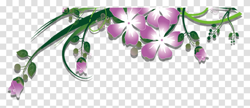 Garland Clipart Plant Cooktown Orchid, Floral Design, Pattern, Flower Transparent Png