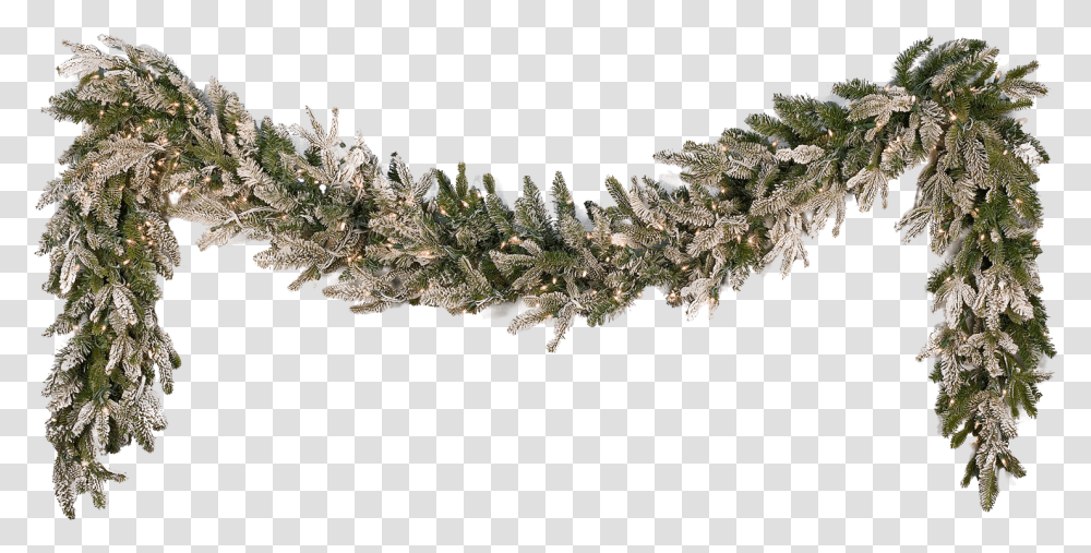 Garland Free Download Christmas Garland Swag, Plant, Tree, Accessories, Accessory Transparent Png