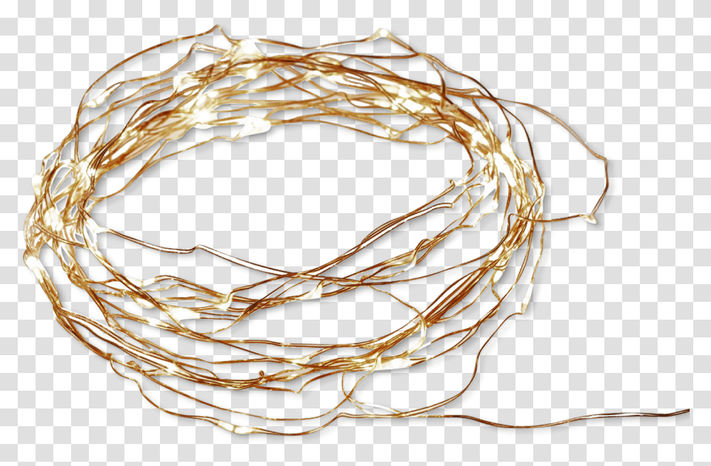 Garland Lighting Jewellery Christmas Lights Fairy Lights Background, Wire Transparent Png