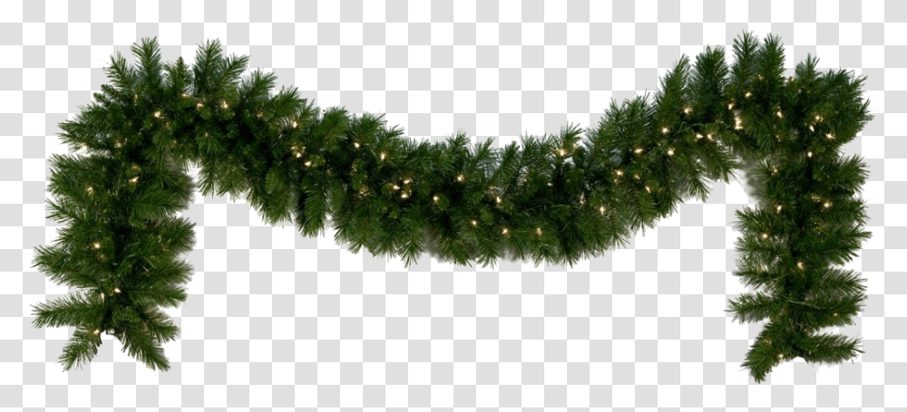 Garland Picture Christmas Garland, Tree, Plant, Pine, Ornament Transparent Png