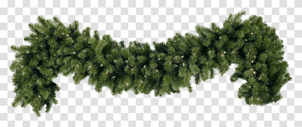 Garland Simple Christmas Background Christmas Garland, Tree, Plant, Pine, Conifer Transparent Png
