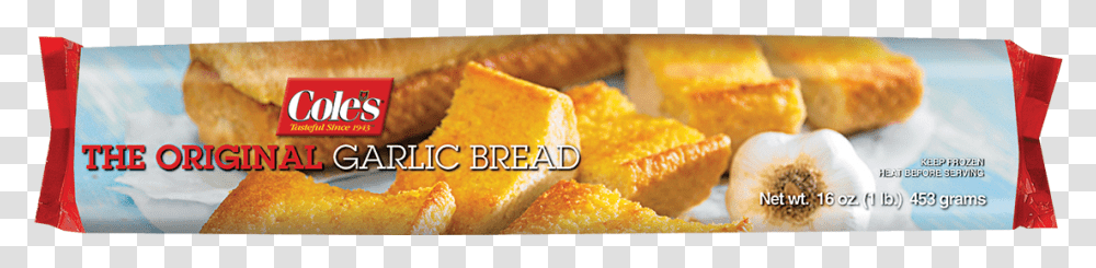 Garlic Bread Loaf Frozen, Food, Cornbread, Hot Dog Transparent Png
