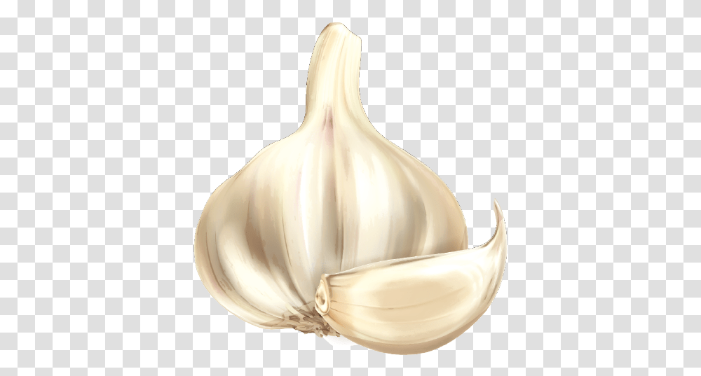 Garlic Cartoon Vegetable Garlic Cartoon, Plant, Food, Wedding Gown, Robe Transparent Png