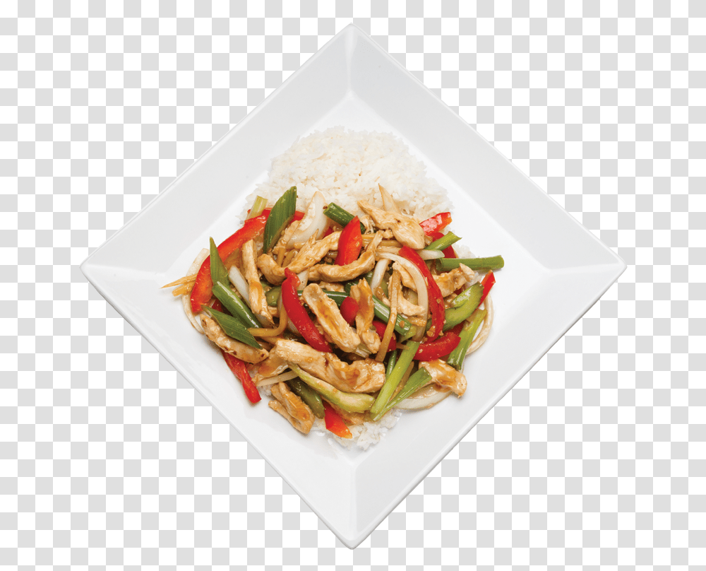 Garlic Chicken 800 Chop Suey, Meal, Food, Dish, Plant Transparent Png