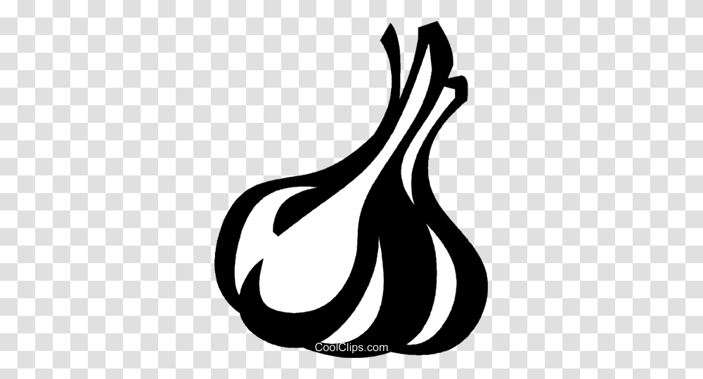 Garlic Clove Royalty Free Vector Clip Art Illustration, Stencil, Snake, Reptile, Animal Transparent Png