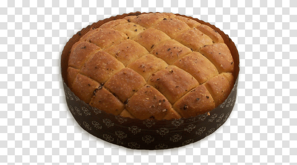 Garlic Cobblestone Bread, Food, Bun, Cornbread, Bread Loaf Transparent Png