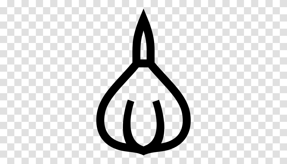 Garlic Head Root Vegetable Icon, Gray, World Of Warcraft Transparent Png