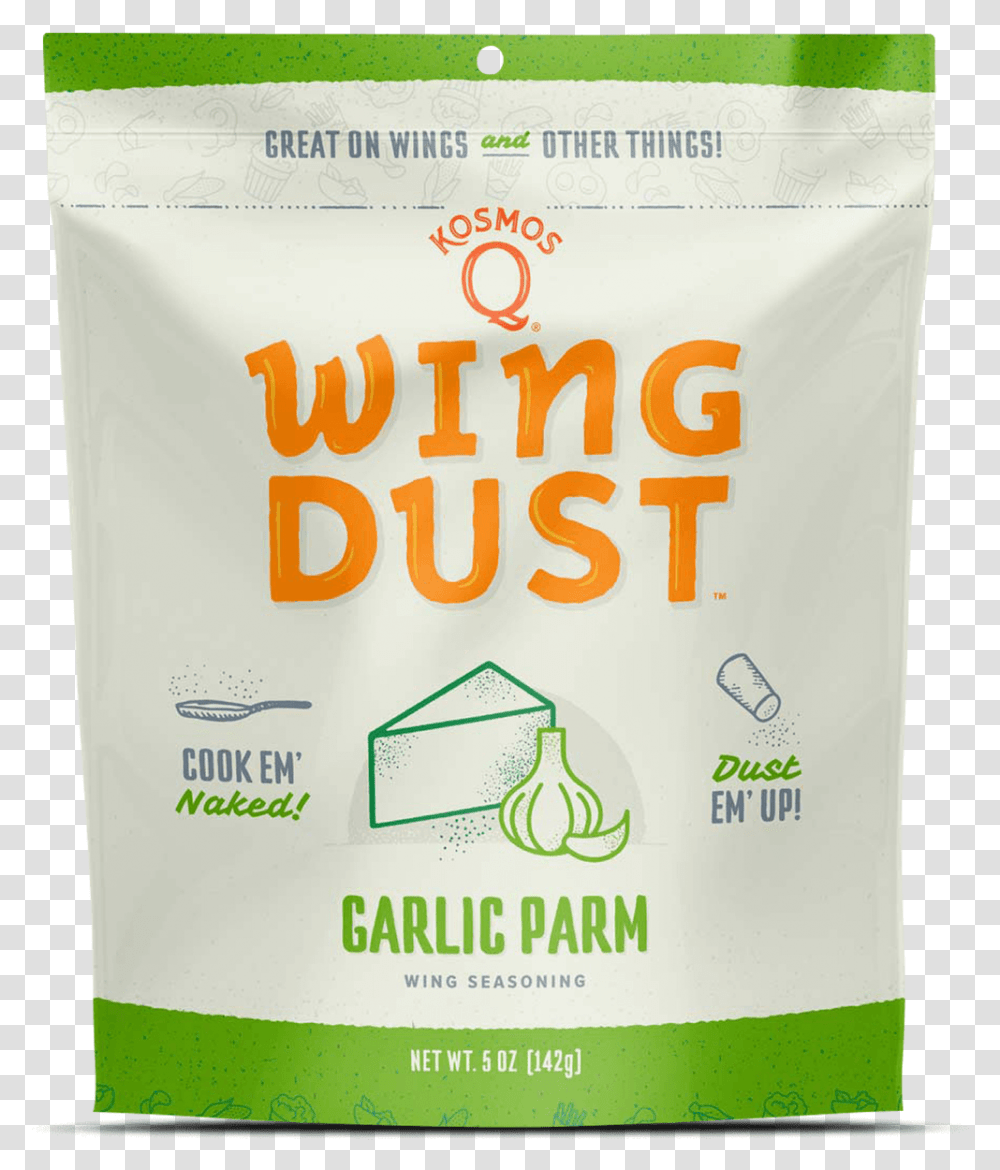Garlic Parm Wing Dust Front View Kosmo S Q Garlic, Plant, Food, Petal, Flower Transparent Png