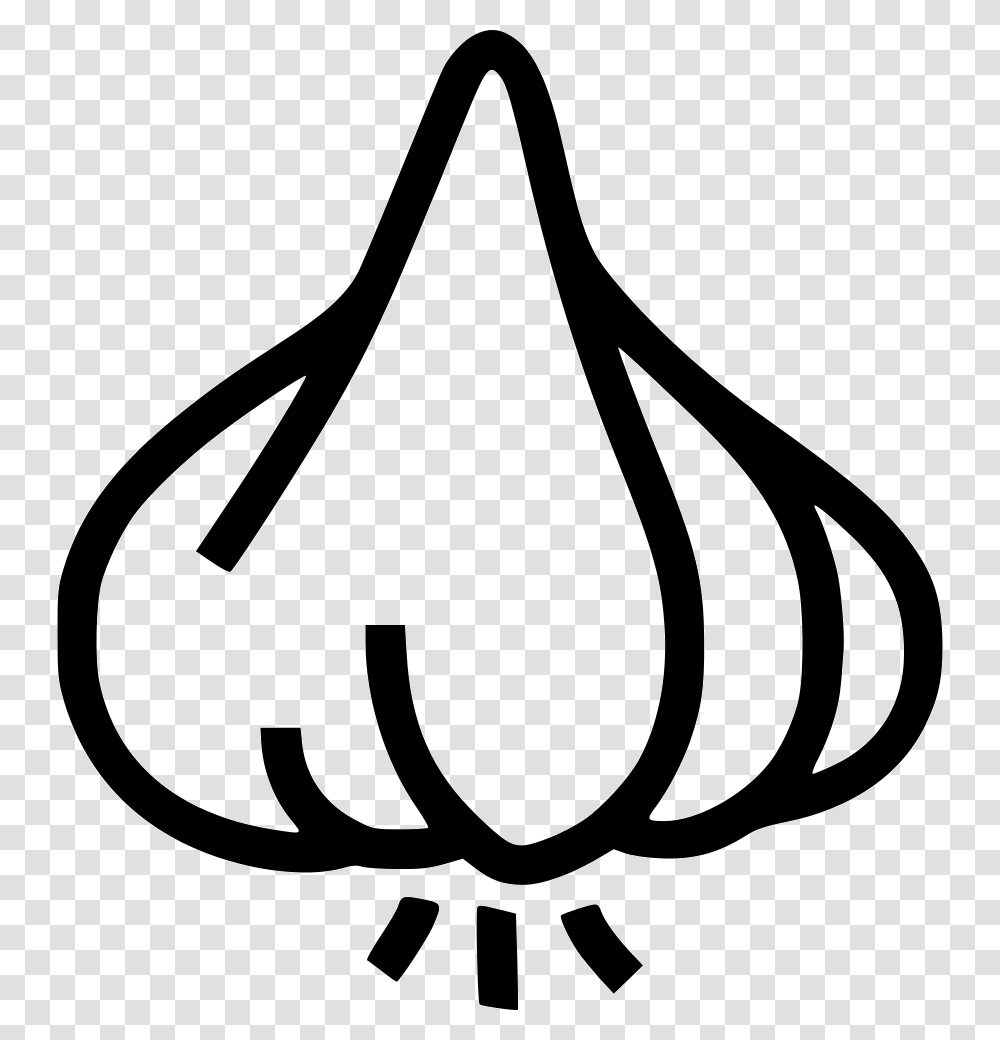 Garlic, Stencil, Leisure Activities, Tabletop Transparent Png