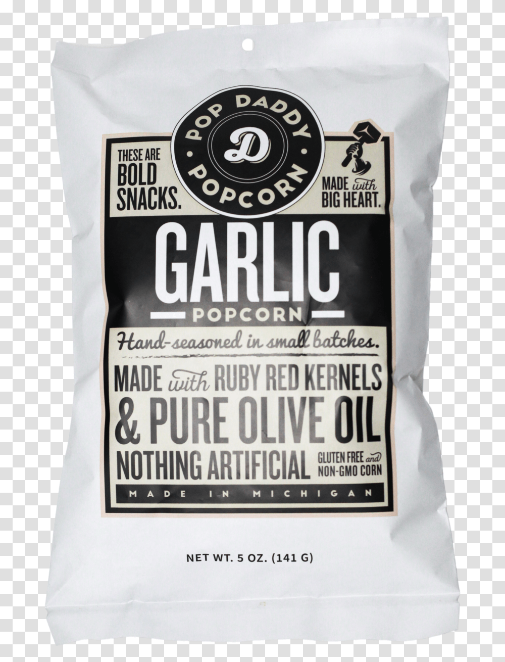 Garlicpopcornregular 2 Throw Pillow, Poster, Advertisement, Apparel Transparent Png