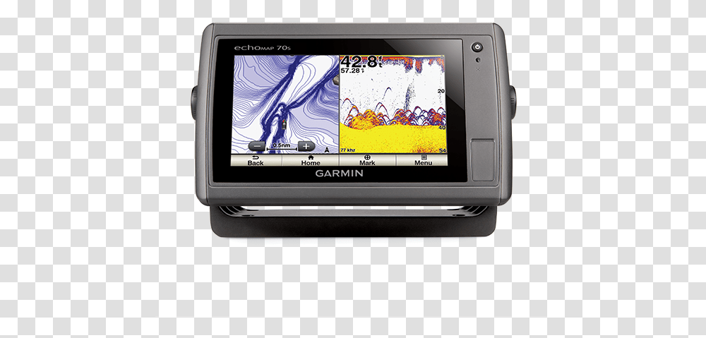 Garmin Echomap 70s, GPS, Electronics, Monitor, Screen Transparent Png