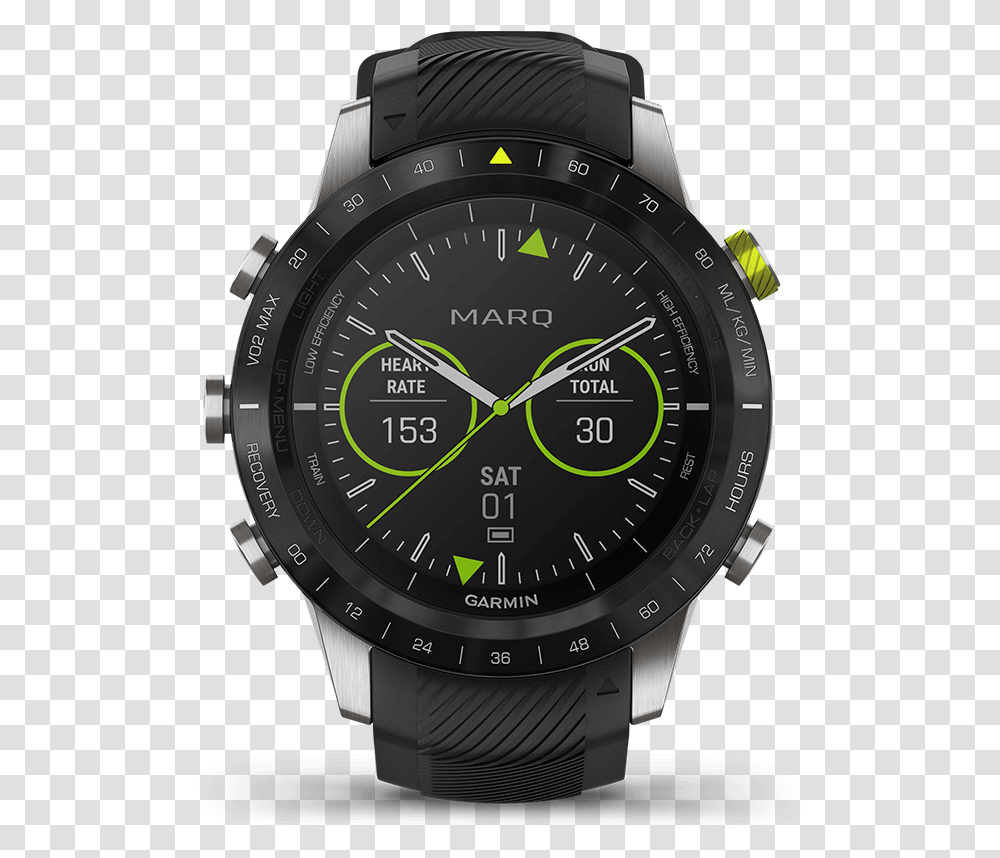 Garmin Marq Athlete Price, Wristwatch, Digital Watch Transparent Png