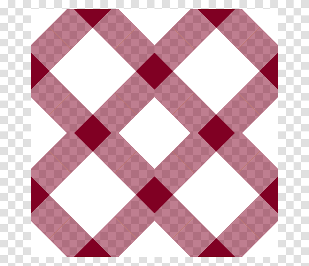 Garnet Gingham Buffalo Check Checkered Fabric, Rug, Pattern, Window, Housing Transparent Png