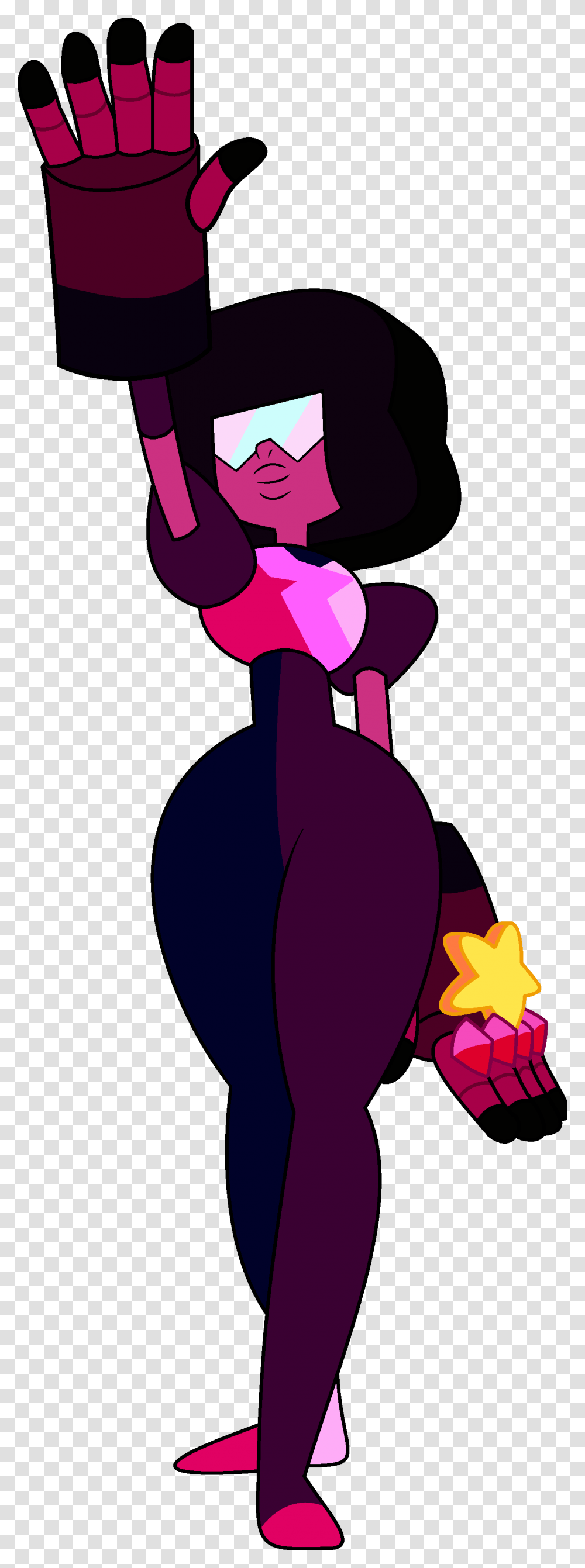 Garnet One Hand Up, Person Transparent Png